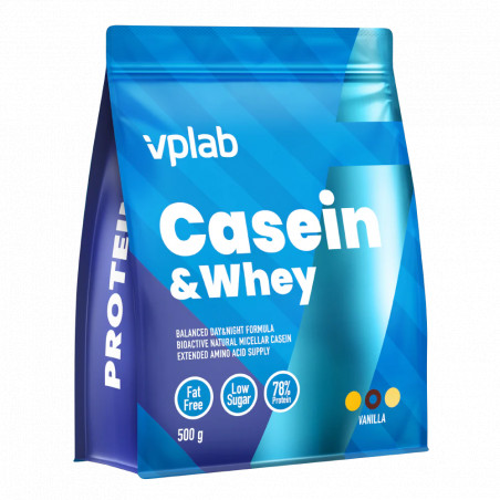 Casein & Whey, ваниль, 500 г
