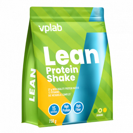 Lean Fitness proteīna kokteilis – banāns, 750 g