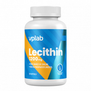 Lecitīns 1200 mg, 120 mīkstās kapsulas