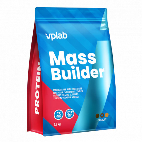 Gainers Mass Builder – šokolāde, 1,2 kg