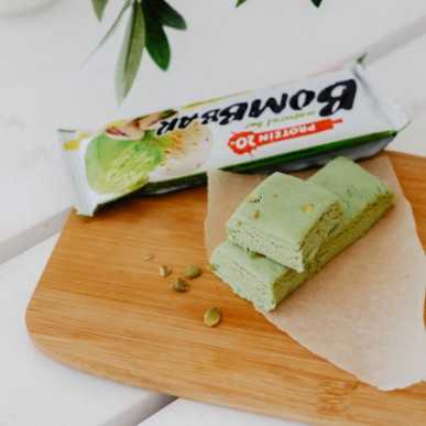 proteiinibaari "pistaasijäätelö", 60 g – madala kalorsusega toode firmalt Bombbar, osta SportFit-ist