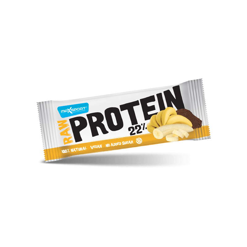 RAW proteīna batoniņš – banāns, 50 g
