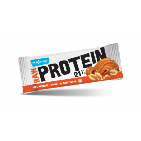 RAW proteīna batoniņš – zemesrieksts VOLCANO, 50 g