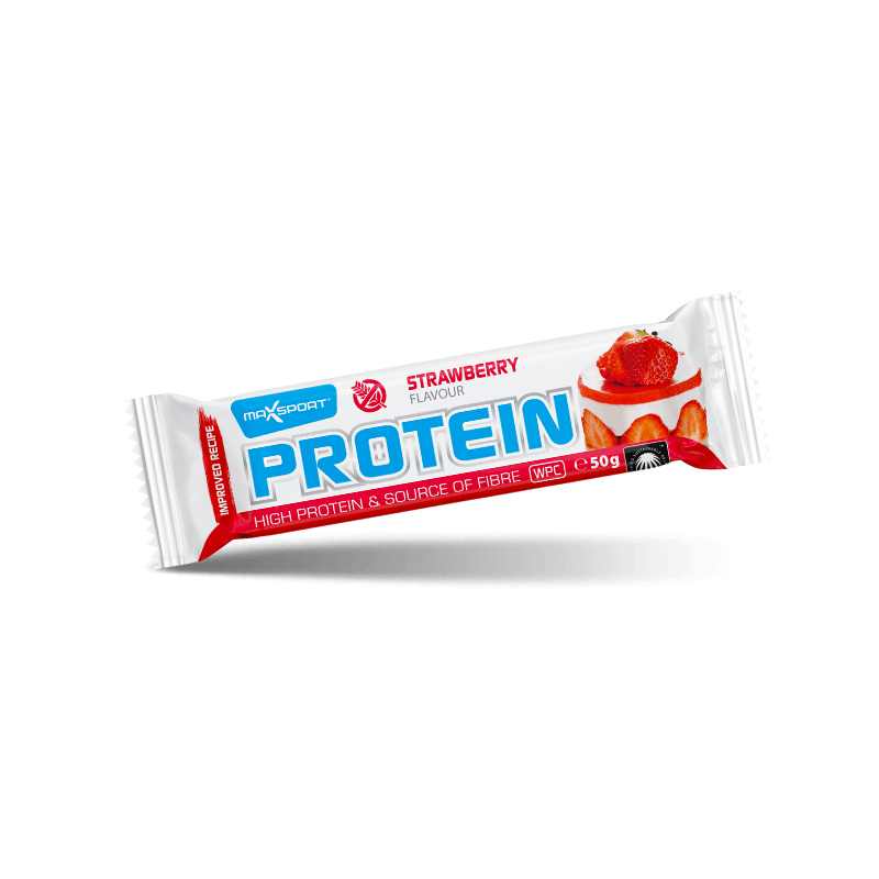 Proteīna batoniņš – zemenes, 50 g