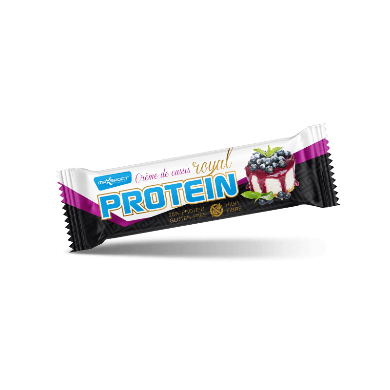 ROYAL proteīna batoniņš CRÈME DE CASSIS, 60 g
