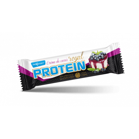 ROYAL proteīna batoniņš CRÈME DE CASSIS, 60 g