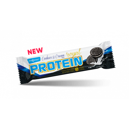 ROYAL proteīna batoniņš Cookies&cream, 60 g