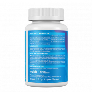 ZMA, 90 kapsulas