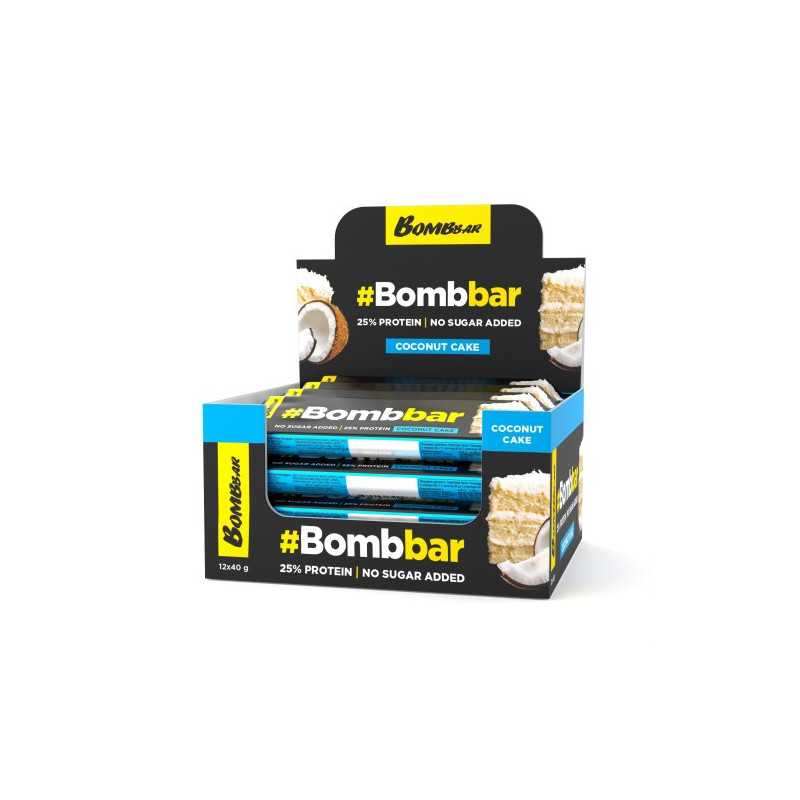 Bombbaro baltymų juosta „kokosų pyragas“, 40 g