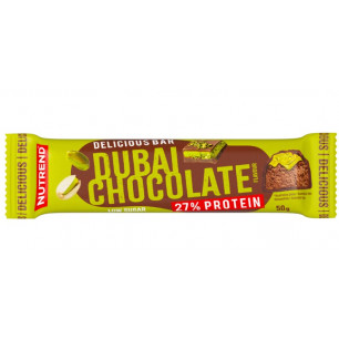 DELICIOUS proteīna batoniņš, Dubaijas šokolāde, 50 g