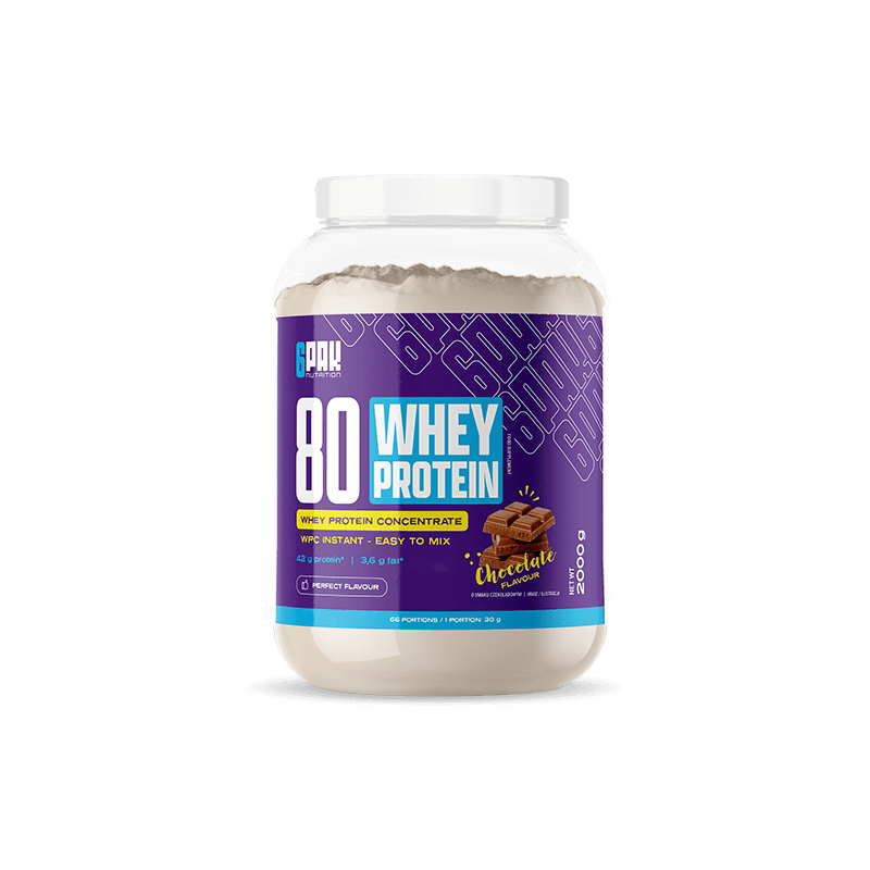 80 WHEY PROTEIN, šokolaad, 2000 g