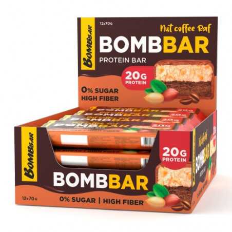 Bombbar olbaltumvielu bārs "Nut-Coofee Raf", 70 g