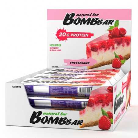 Bombbar baltymų juosta „Raspberry Cheesecake“, 60 g