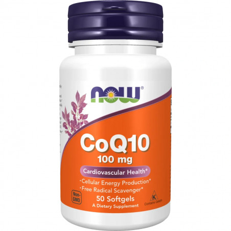 CoQ10, 100 mg - 50 mīkstās kapsulas