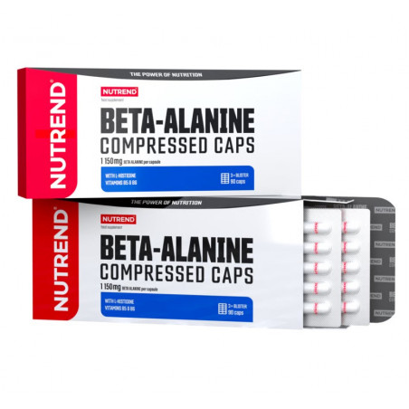 Beta-alanīns COMPRESSED CAPS, 90 kapsulas