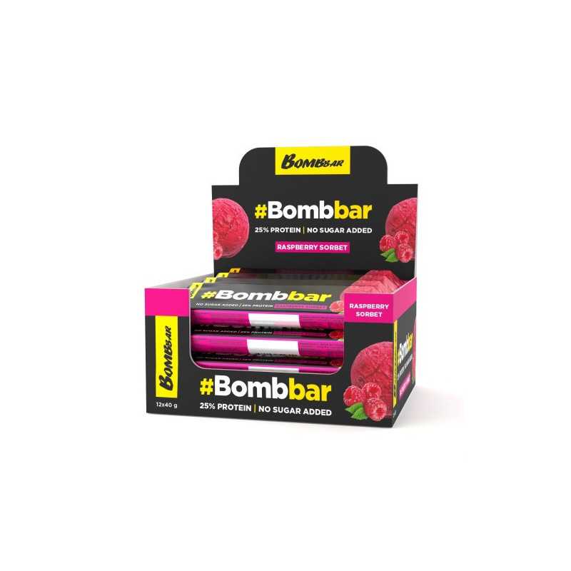 Bombbar Protein Bar Chocolate Raspberry Sorbet, 40 g