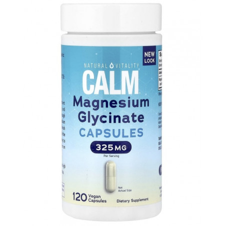 Dabiskā vitalitāte Mierīga magnija glicināta, N120