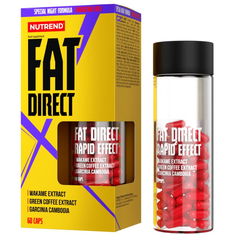FAT DIRECT tauku dedzinātājs, 60 kapsulas