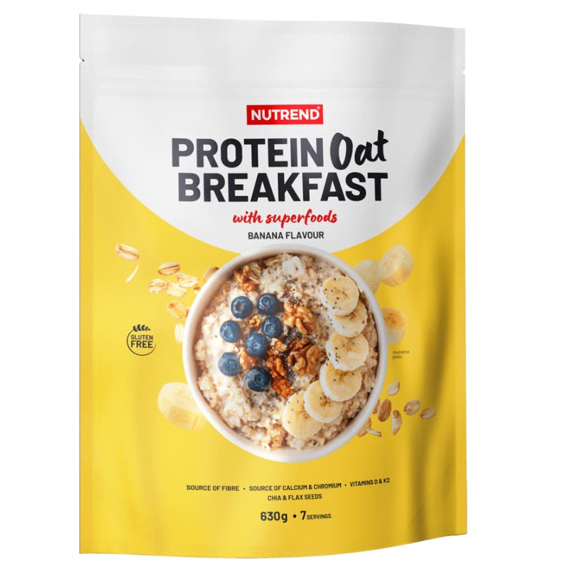Proteiininen kaura-aamupuuro – banaani, 630 g