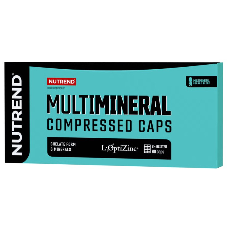 MULTIMINERAL COMPRESSED CAPS, 60 kapsulas MULTIMINERAL COMPRESSED CAPS, 60 kapsulas