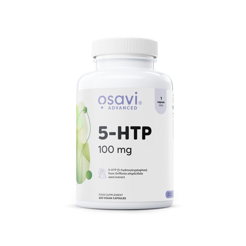5-HTP 100 mg, 200 vegānās kapsulas