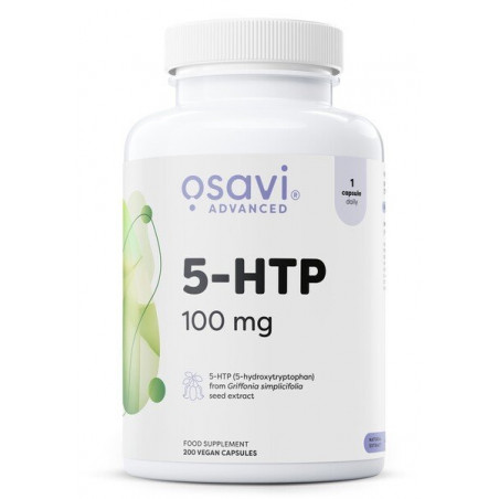 5-HTP 100 mg, 200 vegānās kapsulas