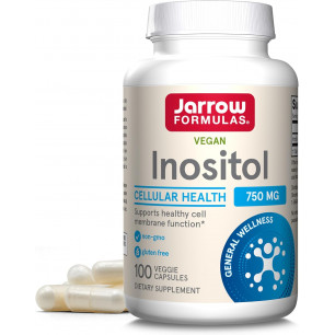 Inozitols 750 mg, 100 vegānu kapsulas