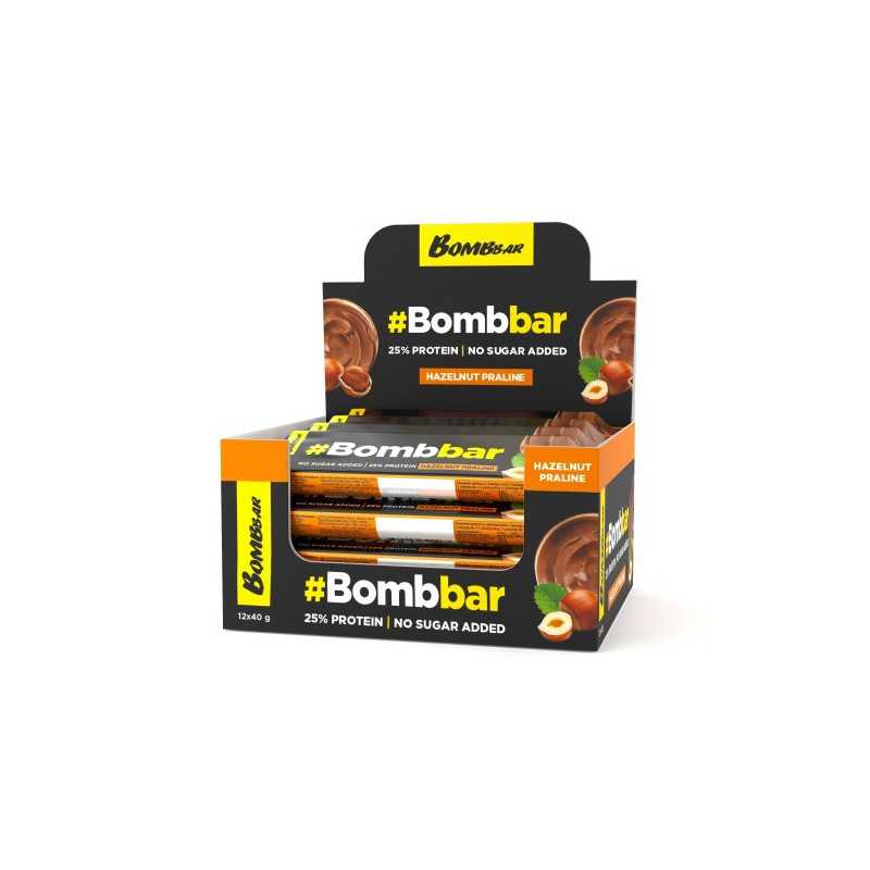 Bombbar Protein Bar -suklaapähkinä praline, 40 g