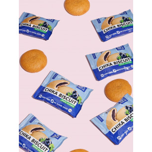 CHIKA BISCUIT cepums ar pildījumu "upeņu", 50 g