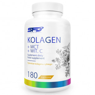 Kolagēns + MCT + Vit C, 180 kapsulas