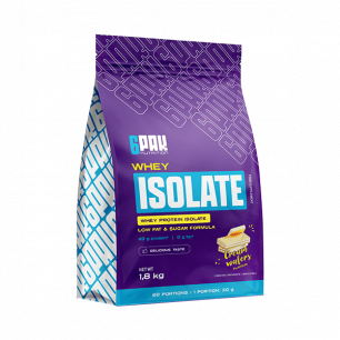 WHEY Isolate, krēmveida vafeles, 1800 g