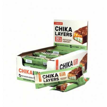 Chikalab Protein Bar Chika -kerrokset "pistaasijogurtti", 60 g