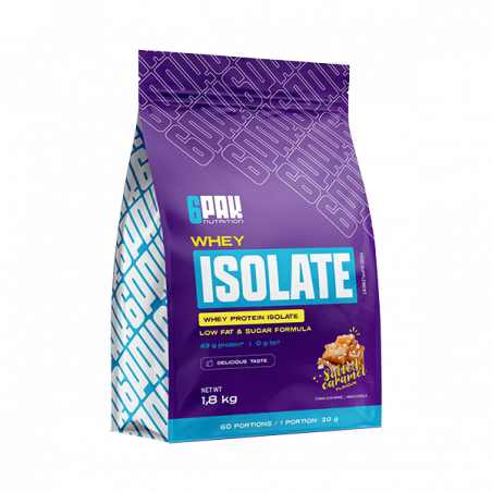 WHEY Isolate, солёная карамель, 1800 г