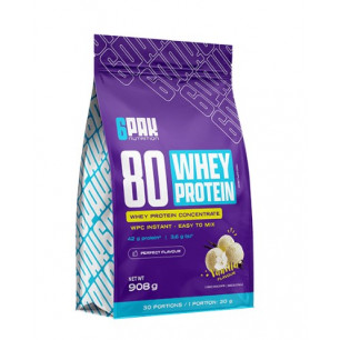 80 WHEY proteīns, vaniļa, 908 g