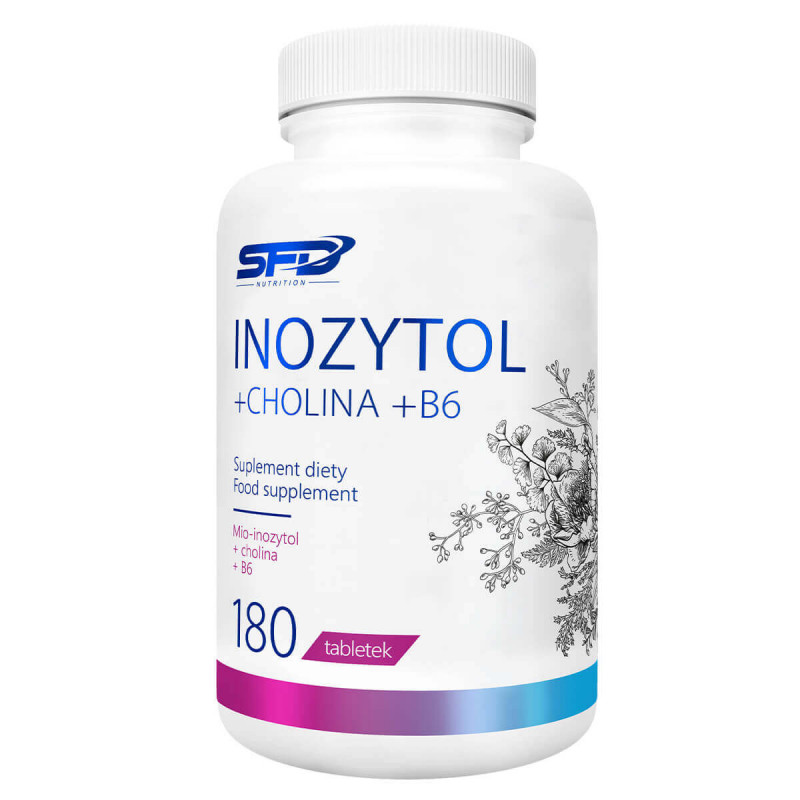 Inozitols + Holīns + B6, 180 tabletes