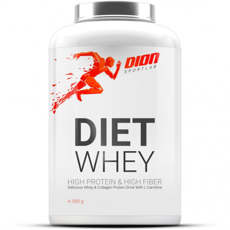 DIET WHEY dzēriens ar zemeņu garšu, 900 g