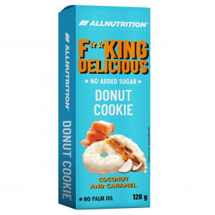 F**KING DELICIOUS пончик-печенье - кокосовая карамель, 128 г