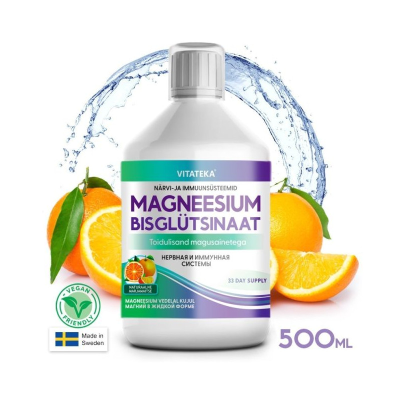 Magnija bisglicināts, 500 ml