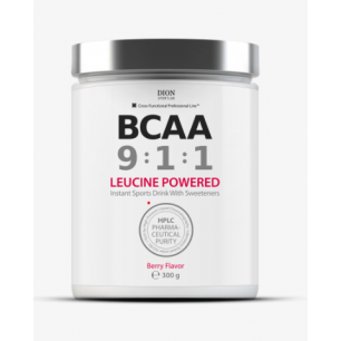 "DION Sportlab" BCAA 9:1:1, ягодный вкус - 300 г