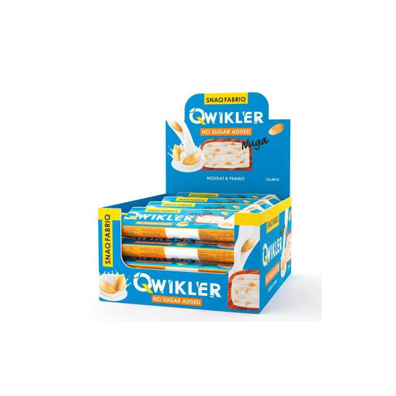 Snaq Fabriq Qwikler Chocolate Bar "Veitsi maapähkinöillä", 40 g