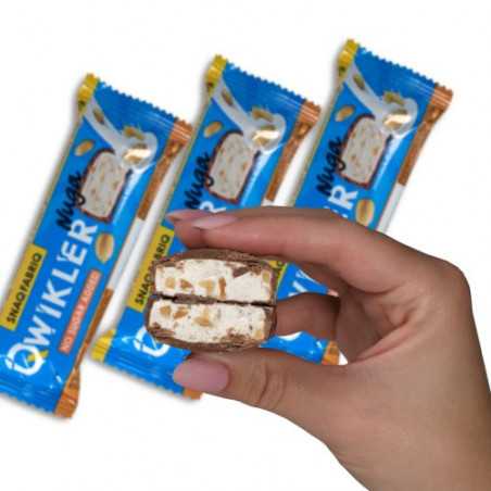 Snaq Fabriq Qwikler Chocolate Bar "Veitsi maapähkinöillä", 40 g