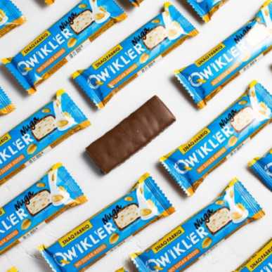Snaq Fabriq Qwikler Chocolate Bar "Veitsi maapähkinöillä", 40 g – madala kalorsusega toode firmalt Snaq Fabriq, osta SportFit-ist