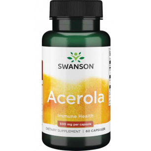 Acerola, 500 mg - 60 kapsulas