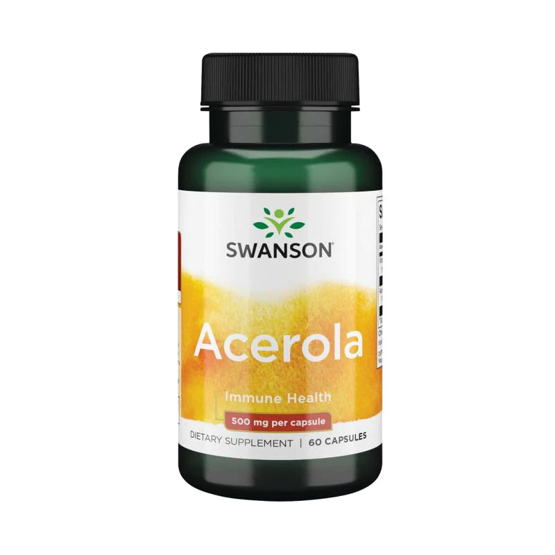 Acerola, 500 mg - 60 kapsulas