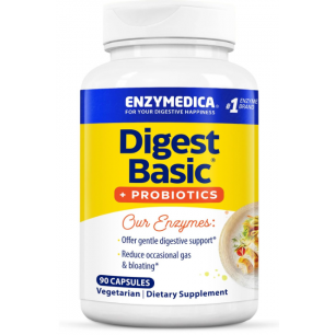 ENZYMEDICA Seed Basic + probiotikas - 90 kapsulas