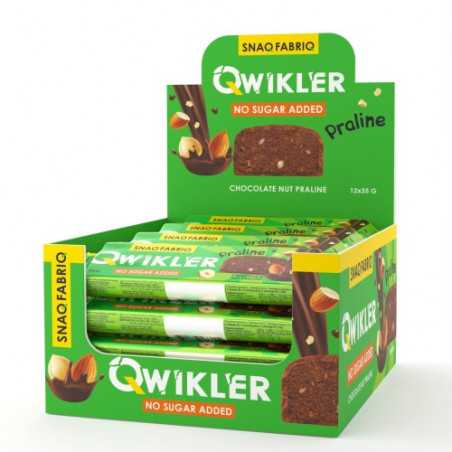 „SNAQ Fabriq Qwikler“ be cukraus šokolado baras „Chocolate-Nutrininee“, 35 g