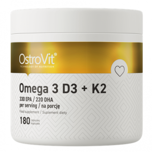Omega 3 D3+K2 - 180 капсул