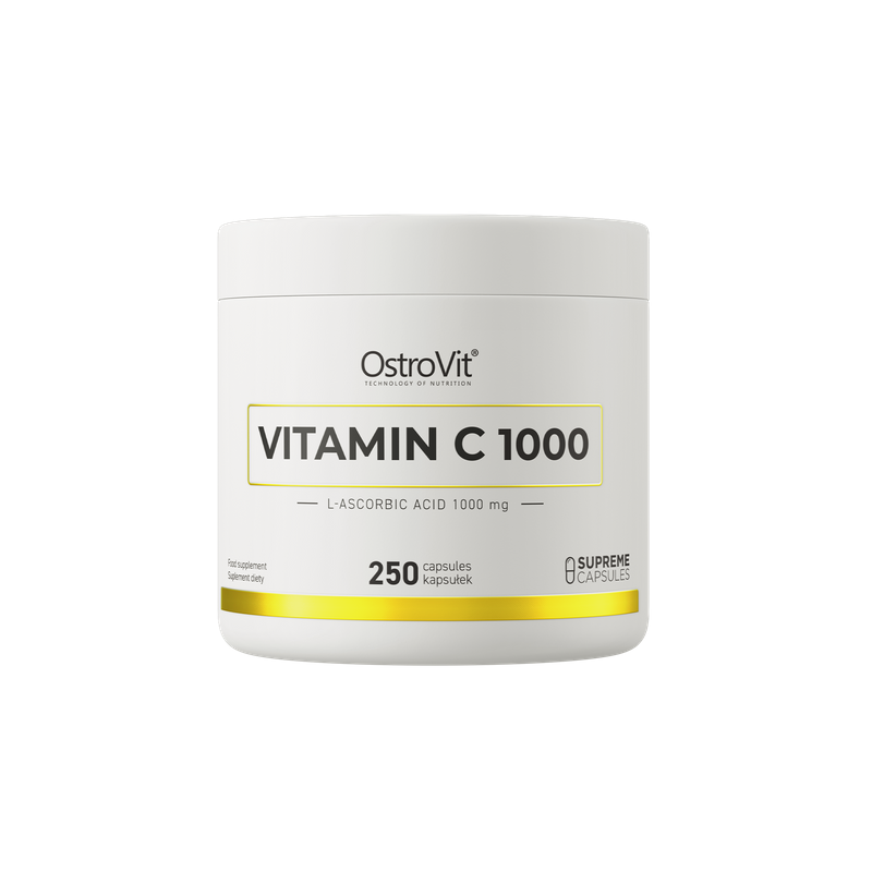 C vitamīns 1000 mg - 250 kapsulas