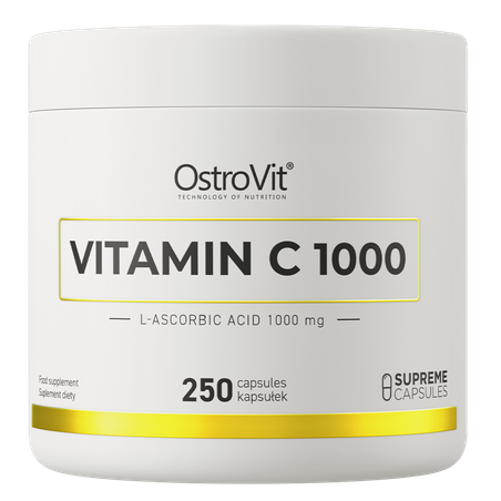 C vitamīns 1000 mg - 250 kapsulas