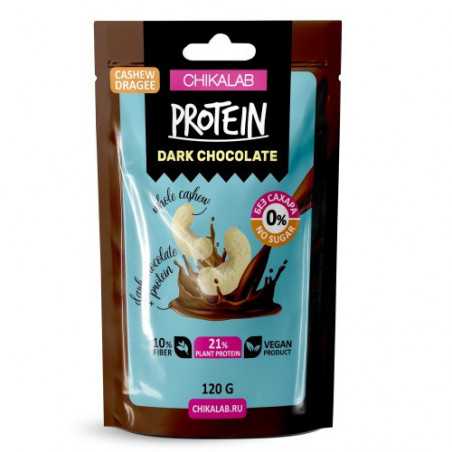 Chikalab Drageee "Cashew in Dark Chocolate", 120 gr